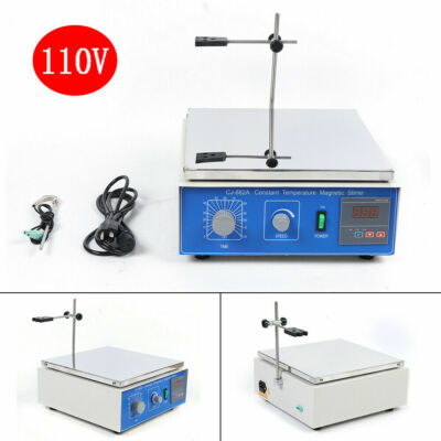 10L Digital Lab Thermostatic Magnetic Stirrer With Hot Plate Heating Lab Mixer