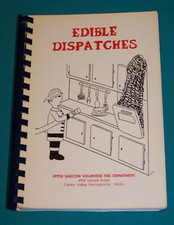 Upper Saucon Volunteer Fire Department Cookbook 1991 Center Valley PA