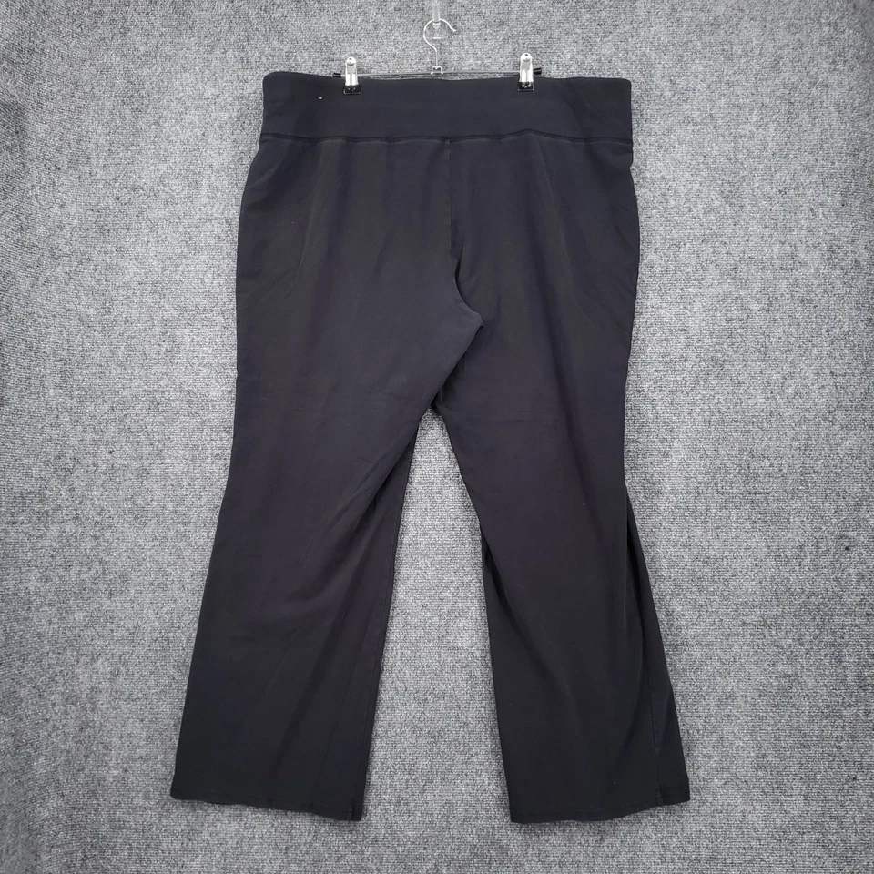 Leggings Livi Active para mujer 22/24 negros tiro alto elásticos tirar en el tobillo yoga gimnasio Foto 2 de 4