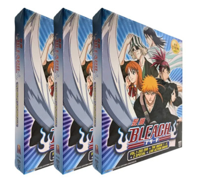 Anime DVD Bleach Complete TV Series Vol.1-366 END 4 Movies  2SP English Dubbed