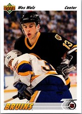 1991-92 Upper Deck - #123 Wes Walz
