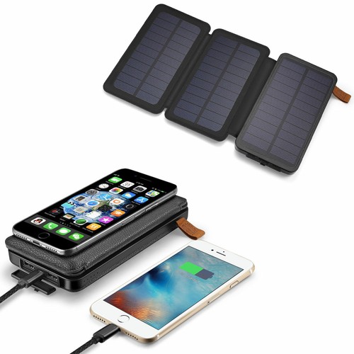 Solar Portable Charger Panel Dual USB Waterproof outdoor lot ALL SIZES & COLORS - Picture 73 of 92