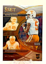 2023 Panini Select Draft Picks  Hendon Hooker #SC-TE~ P Manning,A Kamara