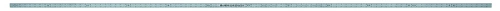 182-121, Steel Rule, 12" (4R), (1/8, 1/16, 1/32, 1/64"), 3/64" Thick X 1" Wide, 