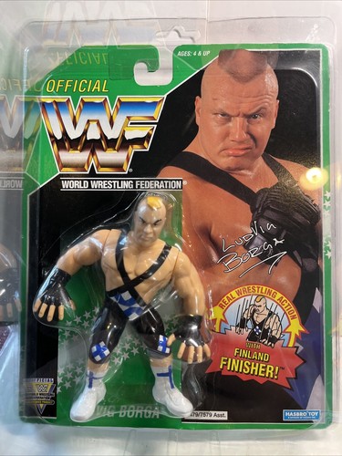 New WWF WWE Ludwig Borga Wrestling Figure Hasbro C...