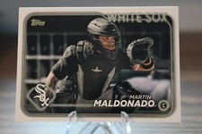 2024 Topps Series 2 MARTIN MALDONADO Golden Mirror SSP Variation #469 White Sox
