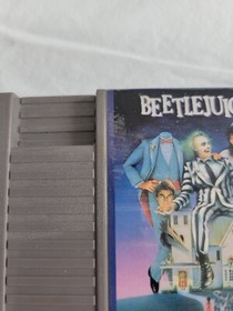 Beetlejuice Nintendo NES Authentic Tested And Working Cartridge Only