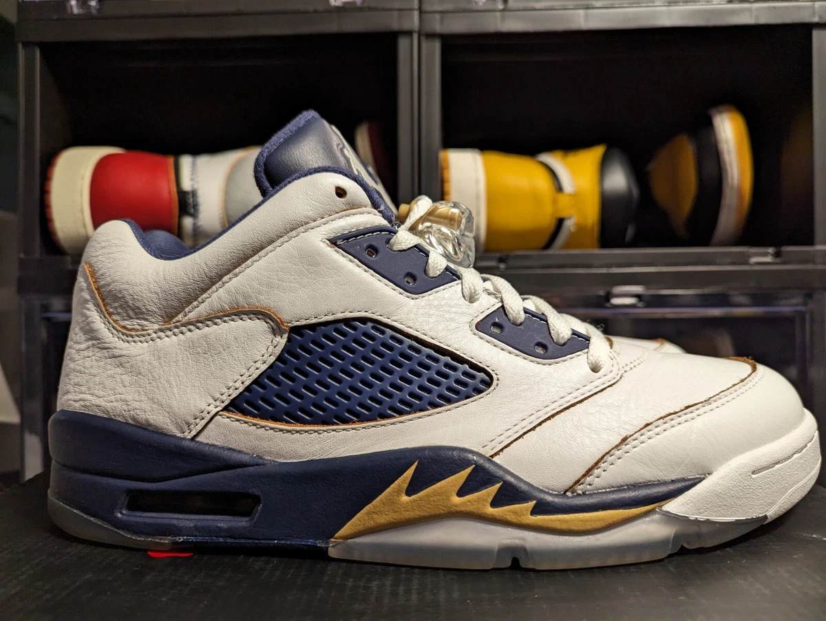 Air Jordan 5 Retro Low Dunk From Above Midnight Navy Gold A Ma Maniere Dawn