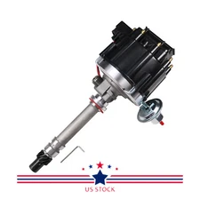 Ignition Distributor For SBC 62-74 Chevy Corvette Tach Drive 327 350 65k COIL
