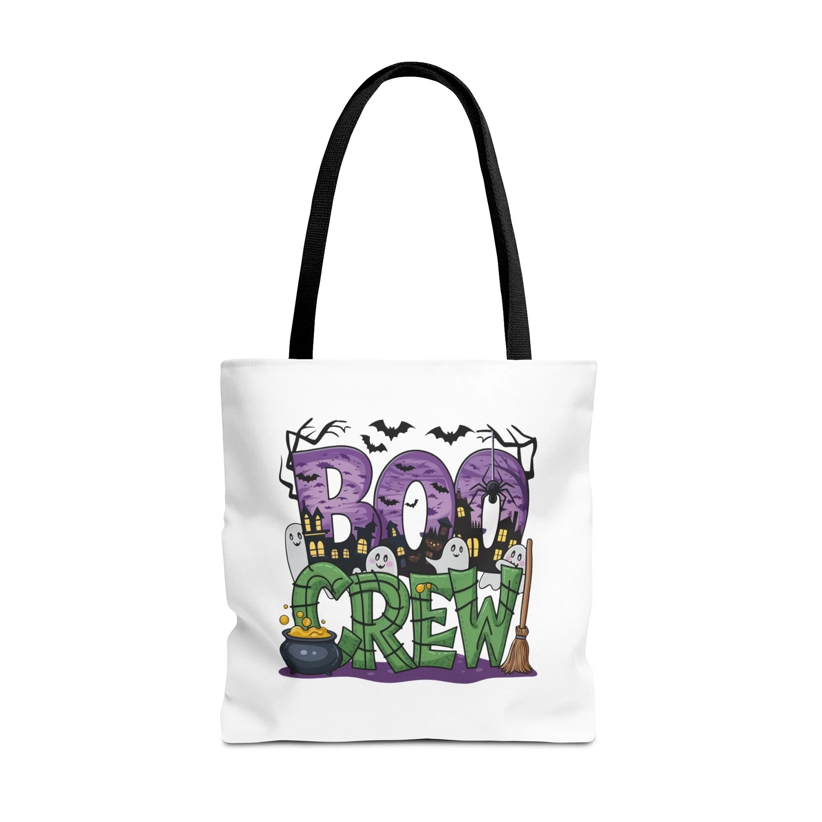 Boo Crew Halloween Tote Bag (AOP)