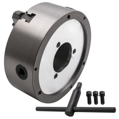 20cm 3 Jaw 8'' Self Centering Lathe Chuck for CNC Drilling 3-M10 Mounting Thread