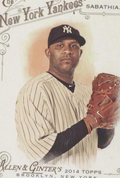 2014 Topps Allen & Ginter's - C.C. Sabathia #278 - 1 of 1