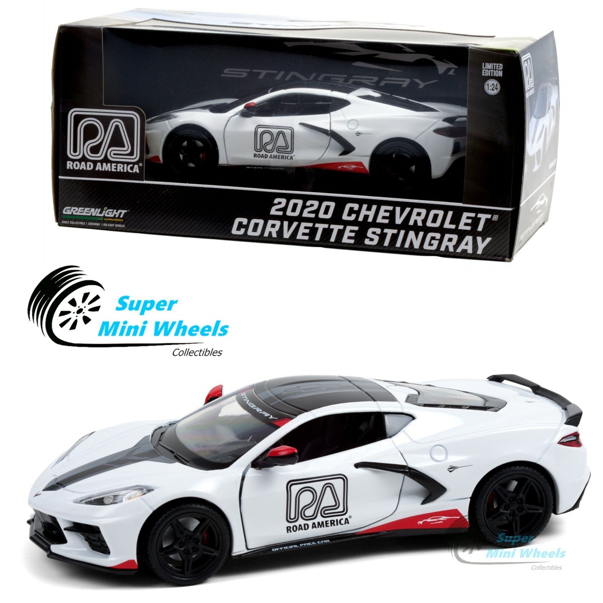 Greenlight 1:24 - 2020 Chevrolet Corvette C8 Stingray Coupe