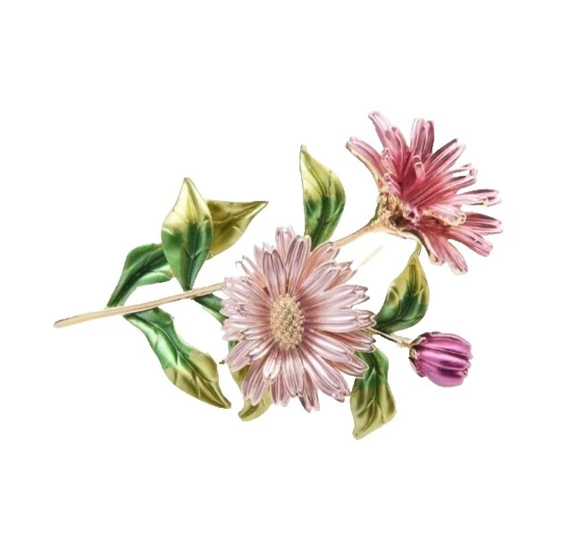 Broches de moda enchapado en oro Amarillo y prendedores