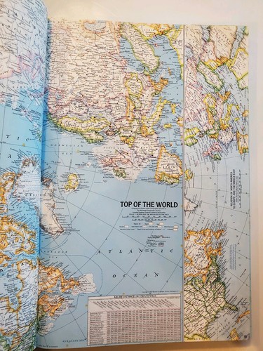 1975 NATIONAL GEOGRAPHIC atlas of the world hardcover - Picture 9 of 12