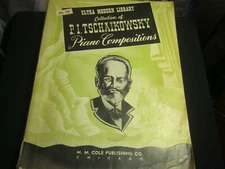  P. I. Tschaikowsky Piano Compositions Ultra Modern Library collection