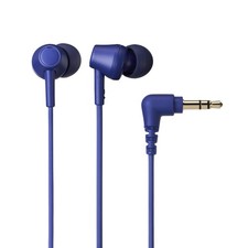 Audio-Technica ATH-CK350X BL Earphones Recycled Plastic, In-Ear, Blue, New