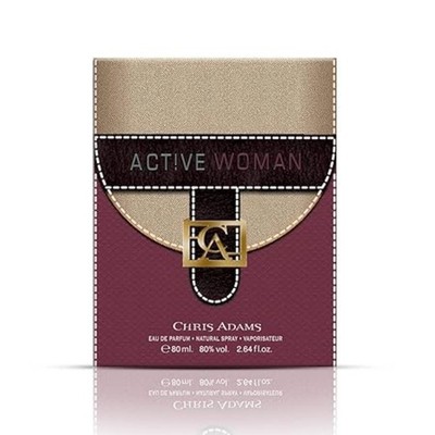 Chris Adams Eau De Parfum - Active Woman 80ml,Perfume For Women |