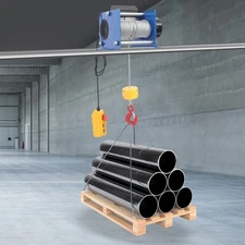 400kg/881lbs Electric Hoist Electric Winch Wired Lifting Hoist & Remote Control