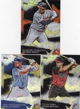 3-2026 Topps Series 1 STARS OF MLB ROOKIE Foils SAM BASALLO, TEEL & CAGLIANONE
