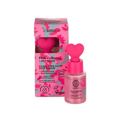 Natura Siberica C-Berrica Pink Calluna Glass-Like Glow Skin Serum, 30 ml