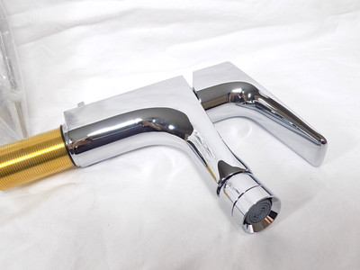   Axor 36121001 Citterio E Single-Hole Bidet Faucet with Lever Handle in Chrome