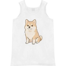 'Cartoon Shiba Inu' Adult Vest / Tank Top AV059857 