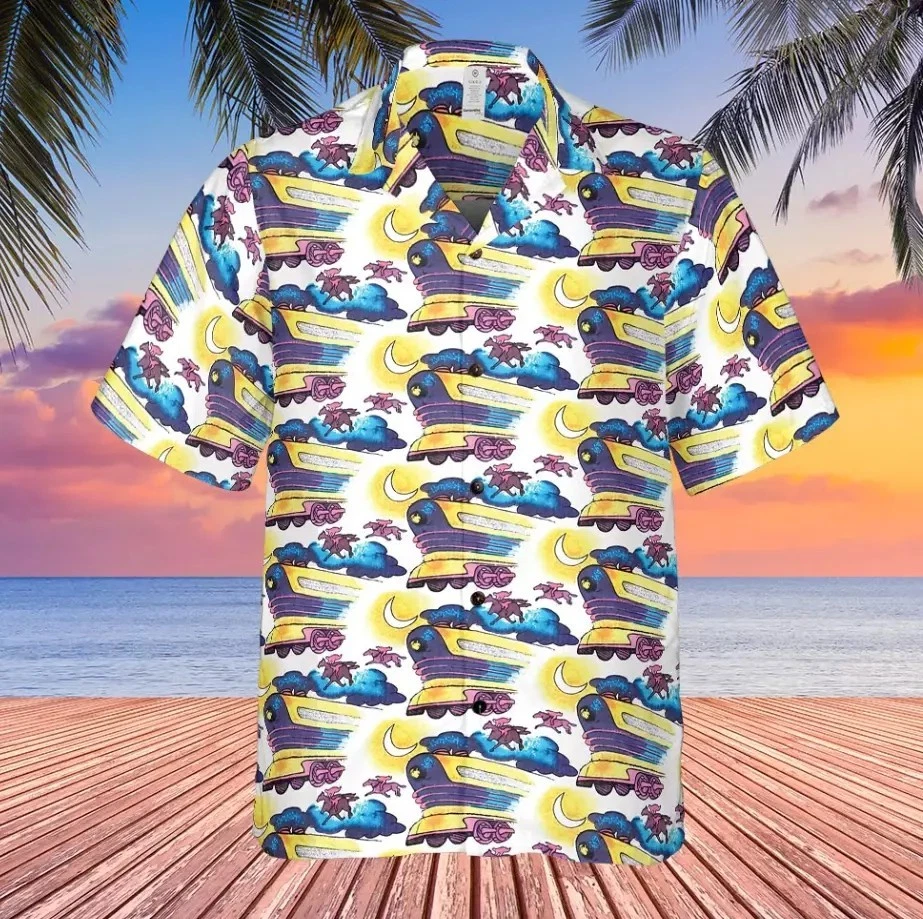 Doc Train Hawaiian Shirt  Emmett Brown  Back To The Future Size S-5xl 3D