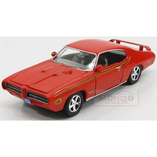 1:24 MOTORMAX Pontiac Judge Gto Coupe 1969 Orange MTM73242OR - Immagine 2 di 2