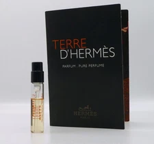 Hermès Terre d'Hermès Parfum Sample Spray Vial .06oz / 2ml