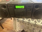 Sony CFD-758 Stereo Boombox-Cassette Corder/CD Player-Hi Speed Dub-VTG 90s-READ