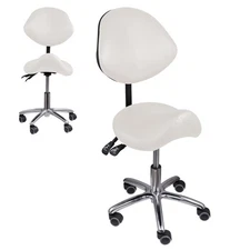 Adjustable Height Ergonomic Saddle Stool for Salon,Clinic, Living Room New--