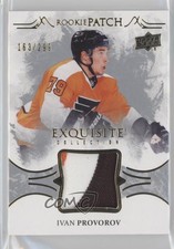 2016 Upper Deck Black Diamond Exquisite Rookie 163/299 Ivan Provorov Patch 0c3