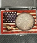 2007 American Silver Eagle 1 Troy Oz. .999 Fine Silver One Dollar Coin Toner