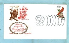 1982, Scott #1966,  ARTMASTER FDC,  Honoring Official State Flower & Bird, IN 