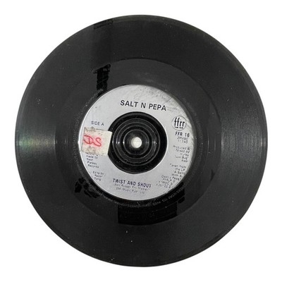 Salt N Pepa Twist And Shout Everybody Get Up 7'' Single Vinyl 1988 FFR