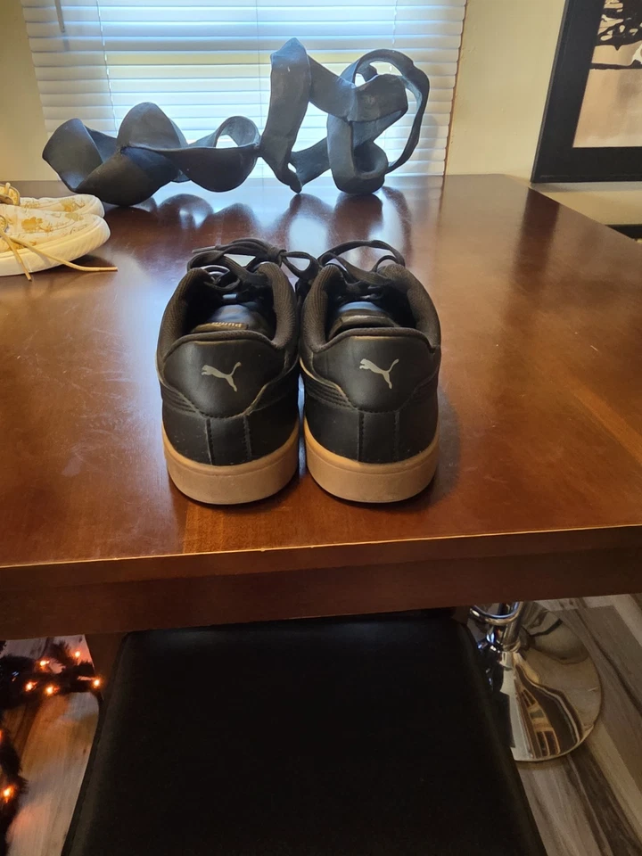 PUMA Men's Smash V2 Black Us Size 11 - Image 4 of 4