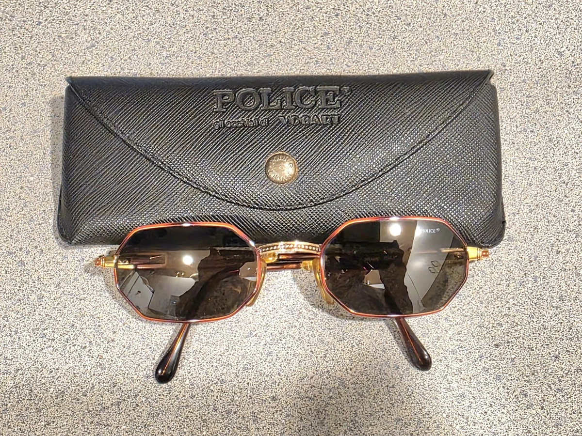 小物 POLICE 2335 Gold Vintage Sunglasses Police with Vintage Sunglasses for Men for sale | eBay