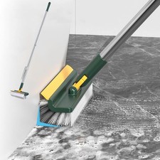 Scalable Cleaning Brush with Long Handle V-Shape Stiff Bristle Bathroom