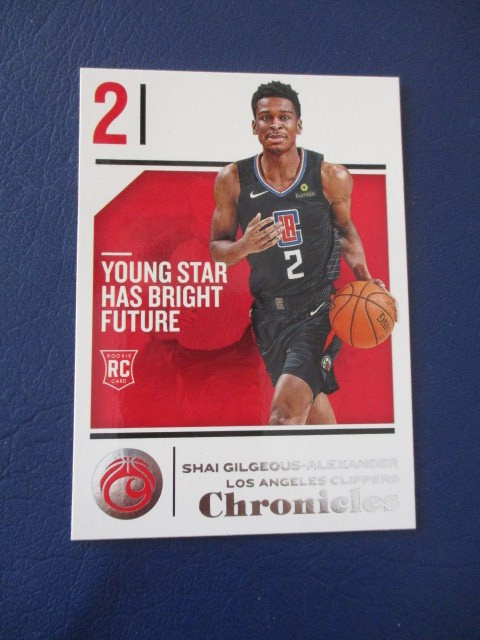 2018-19 Panini Chronicles #89 Shai Gilgeous-Alexander Rookie Clippers Thunder RC