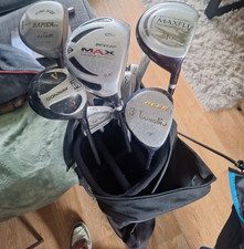 Mitsushiba Black Boxers Irons, Dunlop, MAXFLI Golf Club Set Right-Handed 