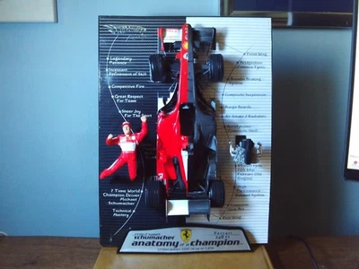 1/18 HOT WHEELS FERRARI 248F1 2006 ANATOMY OF A CHAMPION MICHAEL SCHUMACHER - Image 1 of 4