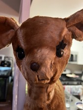 Vintage Large Stuffed Baby Reindeer 20” Tall Excellent Condition Vintage Large Stuffed Baby Reindeer 20” Tall Excellent Condition