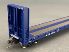 HO Atlas 20007111 Bulkhead Flat Car MRI #61046 NIB! HO7530