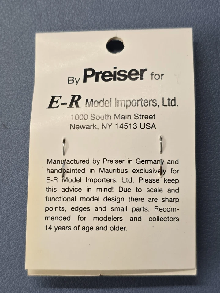 HO Preiser 2000 VIPs Modelo Nacional y Hobby Show Boy Scout escala 1/87 Foto 2 de 2