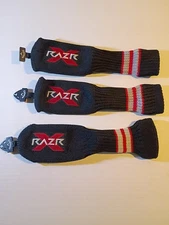 Callaway Golf RAZR X hybrid golf club head covers set of 3 excellent condition