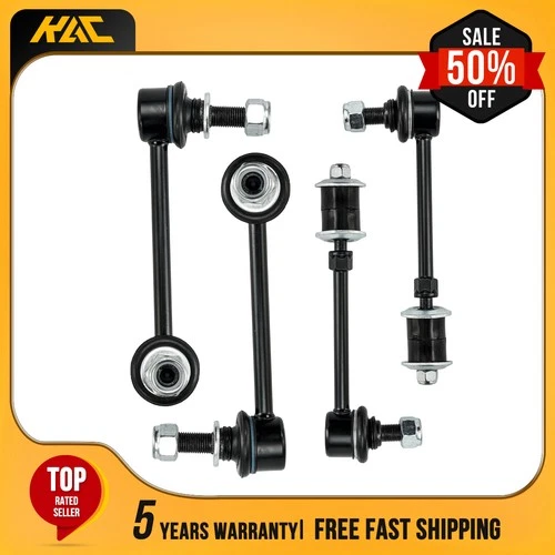 4pc For Lexus GX470 Toyota 4Runner FJ Cruiser Front and Rear Sway Bar End Links