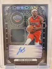 2020 Obsidian Matrix Material Electric Etch Purple 13/49 Eric Bledsoe Auto 🔥