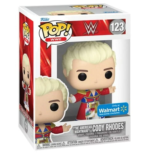 Funko WWE The American Nightmare Cody Rhodes Pop! Vinyl Figure - Limited Edition