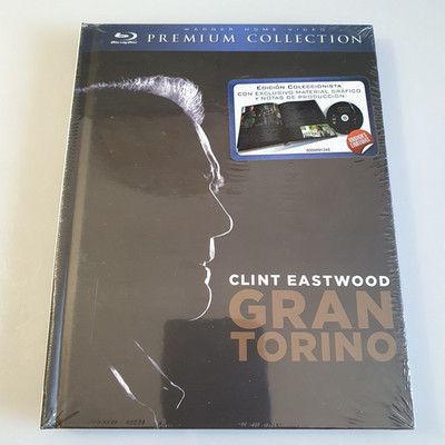   GRAN TORINO | BLU-RAY   ESPAÑOL   PREMIUM COLLECTION   FORMATO LIBRO + DISCO 